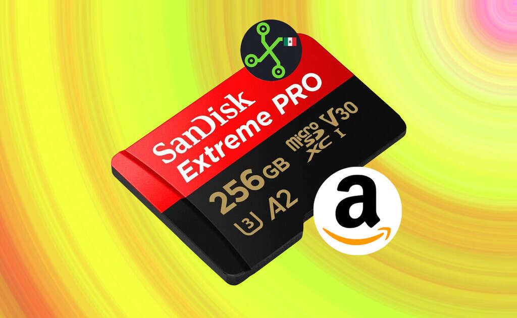 MicroSD SanDisk Extreme PRO: 256 GB de almacenamiento para guardar archivos y todos tus juegos de Nintendo Switch por 548 pesos 