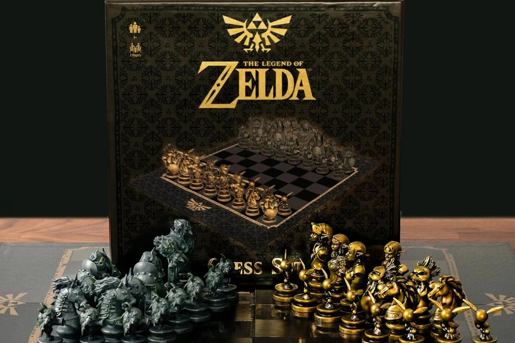 El hermoso ajedrez oficial de The Legend of Zelda: Amazon tiene este artículo de colección por menos de 899 pesos
