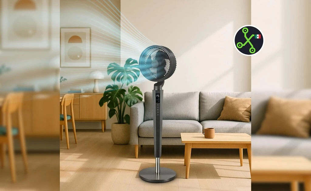 Para el calor extremo, soluciones extremas: potente ventilador de 24 velocidades y oscilación 360, en oferta en Amazon 
