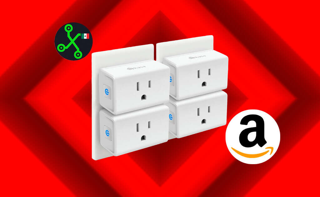 Amazon desploma el precio de este paquete de cuatro enchufes inteligentes Kasa Smart y quedan en 122 pesos cada uno 