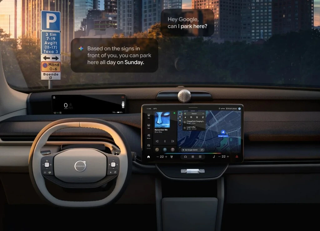 Volvo quiere que ya no adivines si puedes estacionarte: ahora su IA le preguntará a Google por ti 
