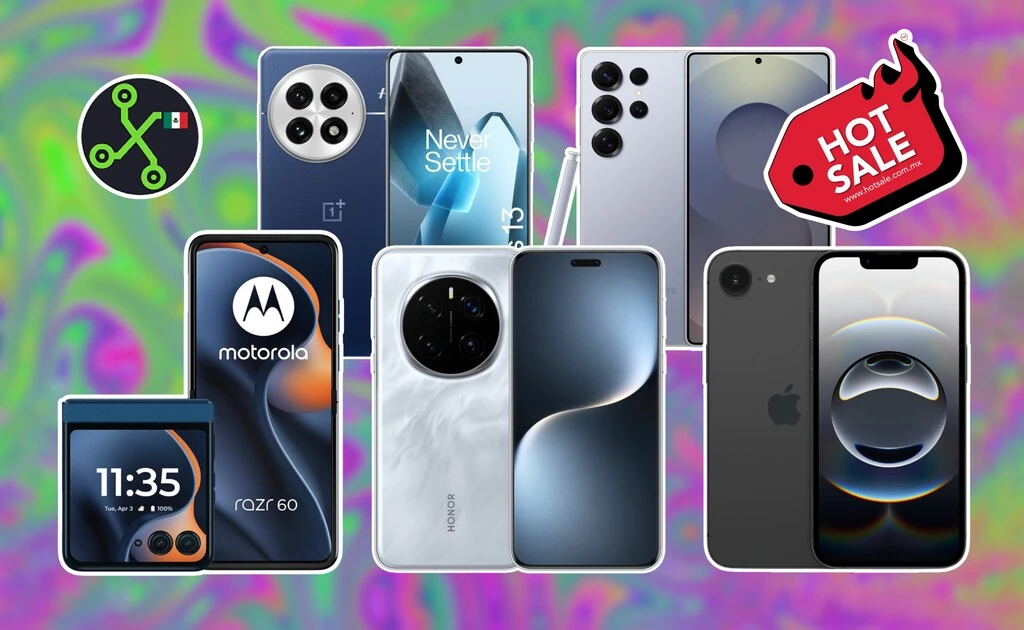 Siete celulares de gama alta con descuento en Hot Sale 2025: precio y características 