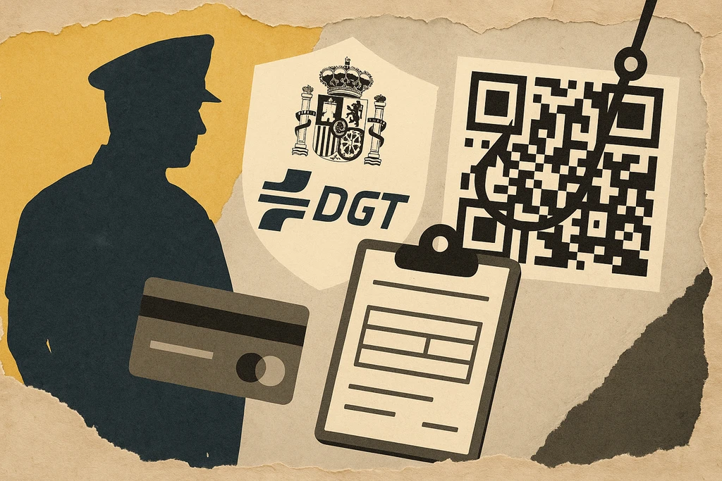 Tiene el aspecto de una multa de tráfico, pero no has cometido ninguna infracción: es una estafa que te robará los datos (y el dinero) 