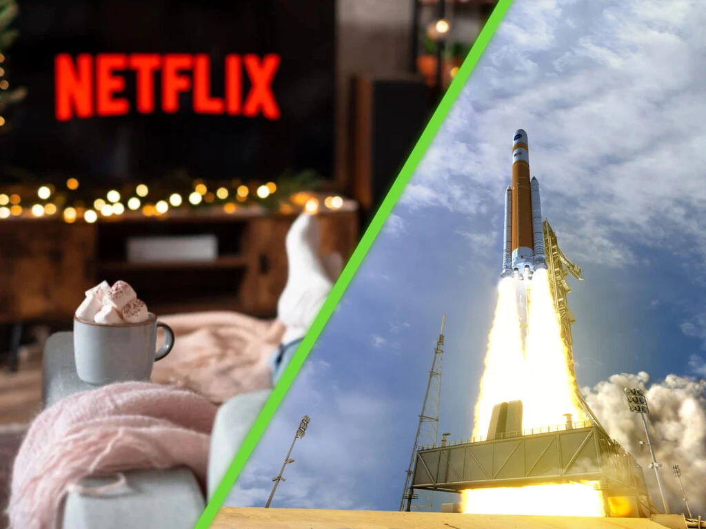 La NASA quiere que todos vean sus misiones y encontró al mejor socio para lograrlo: Netflix se une a la carrera espacial