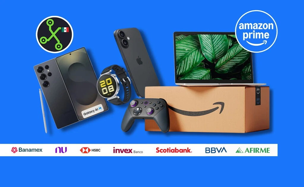 Mega Ofertas de Amazon Prime 2025: ofertas, cupones y descuentos con tarjetas de crédito y débito en Amazon México
