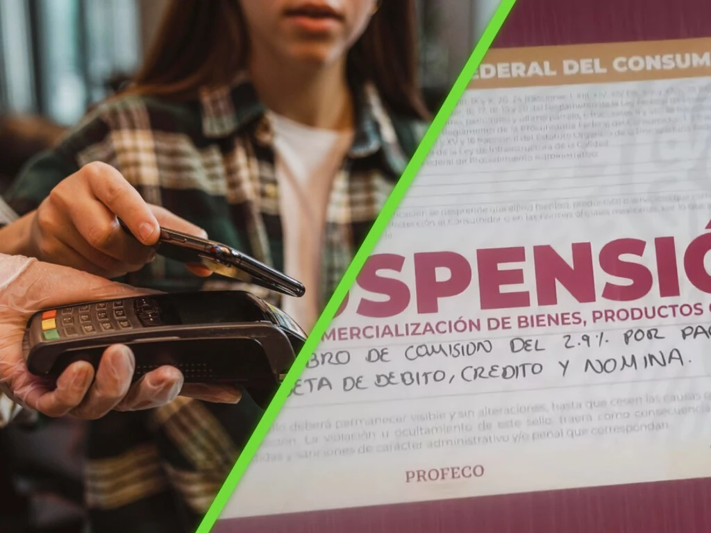 Profeco lanza aviso en México: si te cobran comisión por pagar con tarjeta, los negocios pueden ser hasta suspendidos 