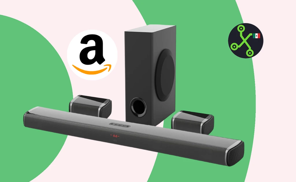 Con esta barra de sonido te sentirás como en el cine al ver series y películas, y cuestan menos de 1,600 pesos en Amazon