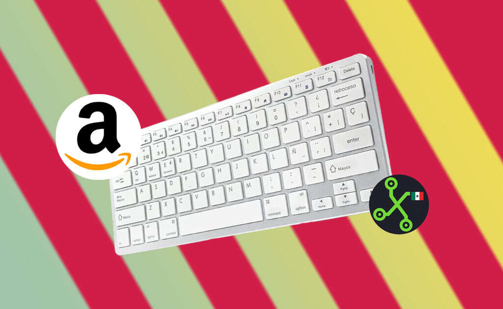 Trabajar o tomar apuntes en clase será muy sencillo con este teclado inalámbrico que Amazon México está liquidando en menos de 300 pesos 