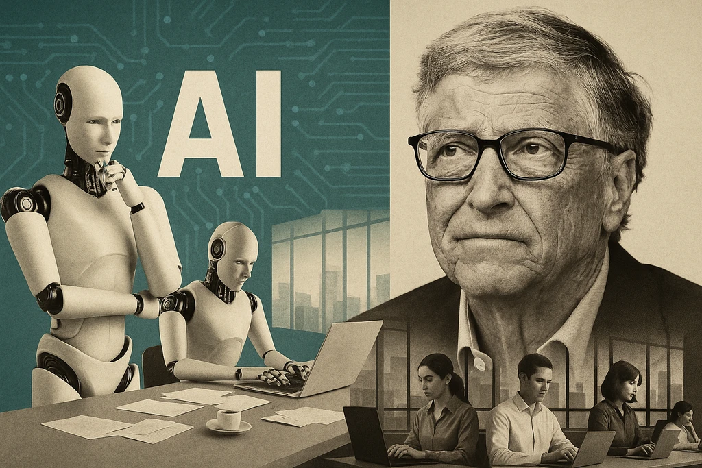 Bill Gates advierte que los avances en la IA conducirán a una semana laboral de sólo dos días. En 2024 decía que serían tres