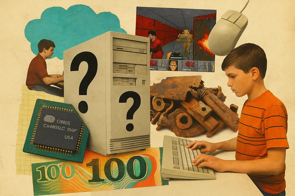 En 1993, el de la tienda de ordenadores le timó con su primer PC. Ahora se ha montado el equipo con el que soñaba de niño 