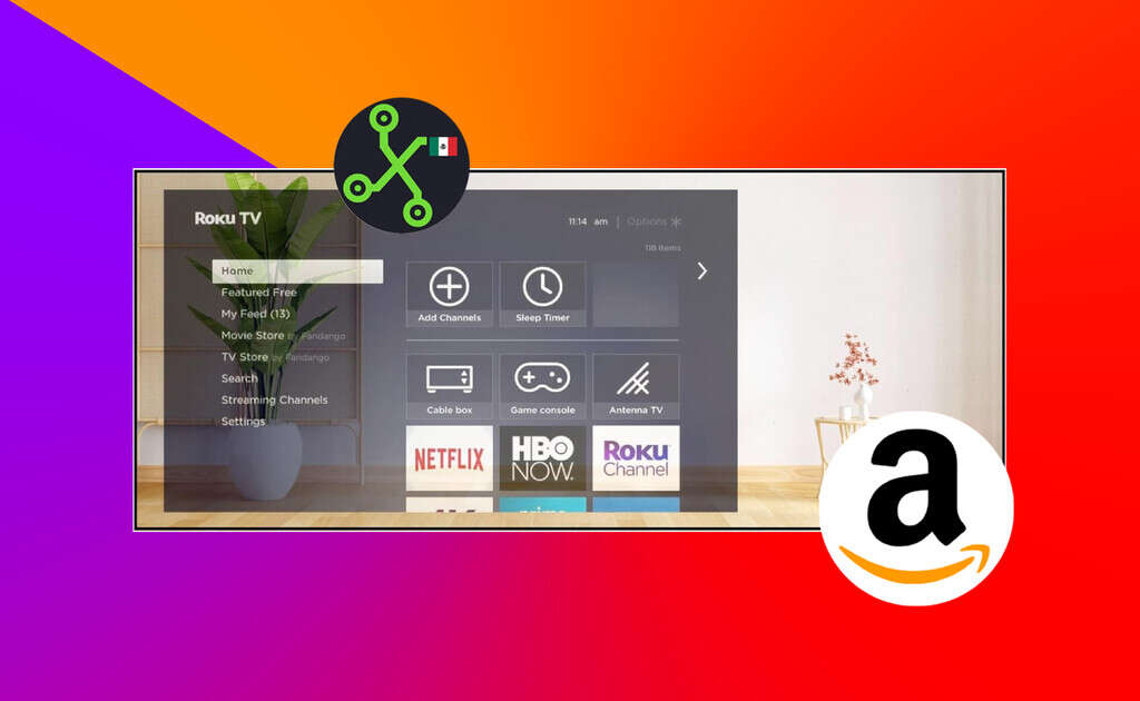 No, no estás soñando: este espejo tiene una pantalla con Roku TV y Amazon México la tiene en descuento 