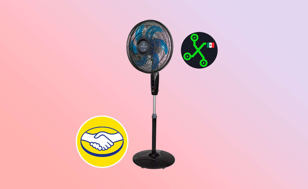 Este ventilador inteligente es ideal para desafiar las inminentes olas de calor por menos de 1,150 pesos en Mercado Libre 