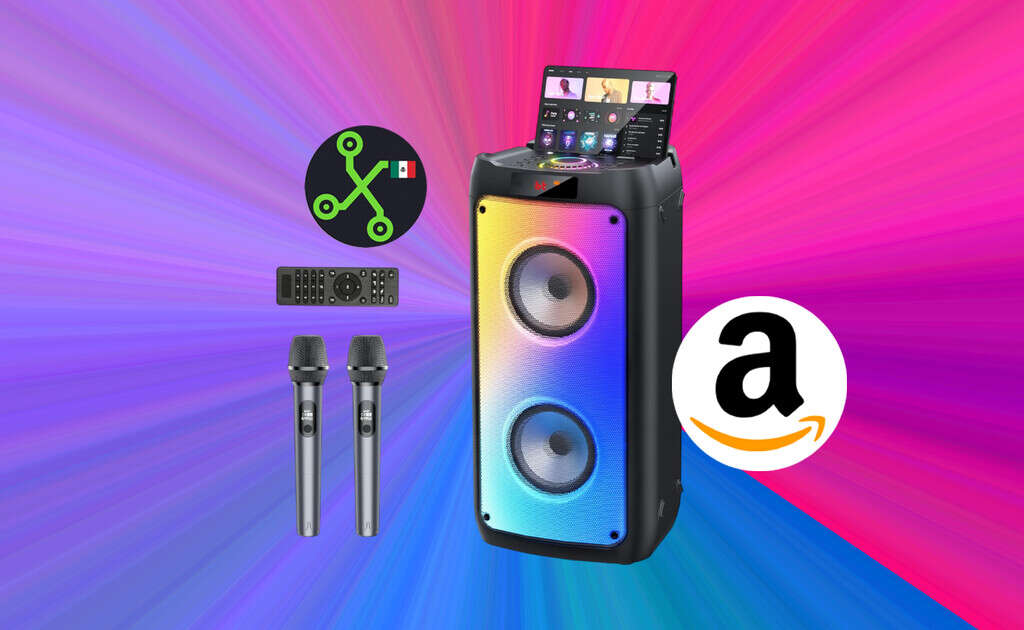 Esta máquina de karaoke te hará sentir como una verdadera rockstar y cuesta menos de 2,000 pesos en Amazon México 