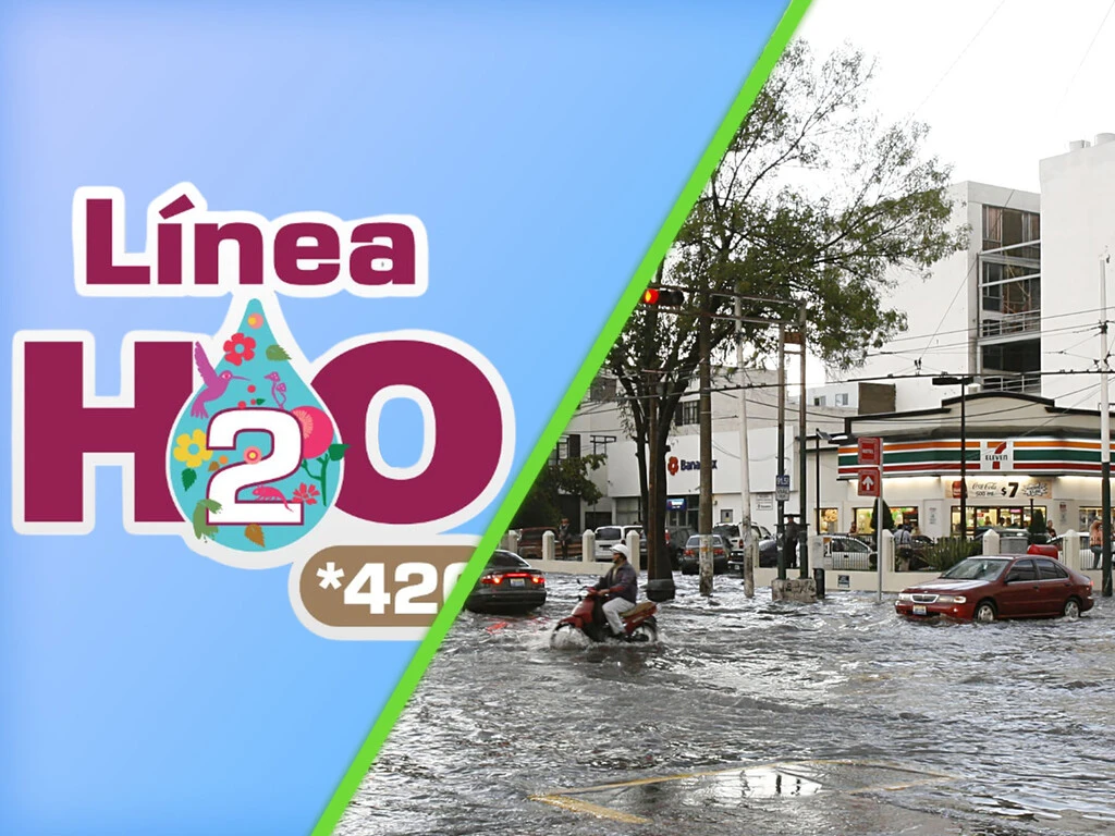 Cómo reportar calles inundadas y coladeras tapadas por lluvia en CDMX y Edomex, y qué información necesitas tener a la mano 