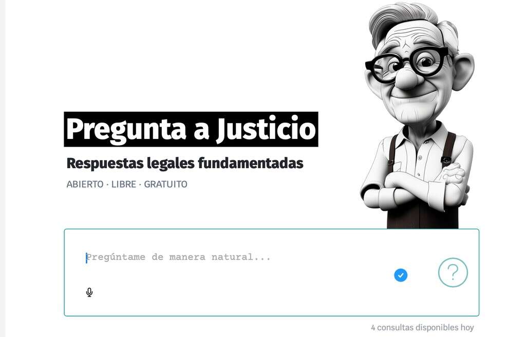 Han creado un ChatGPT que te responderá a todas tus dudas legales gratis y con palabras que entenderás 