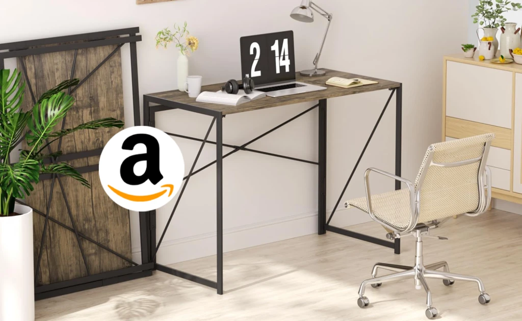 Amazon tiene este escritorio plegable, cuesta solo 901 pesos y es perfecto para el regreso a clases 