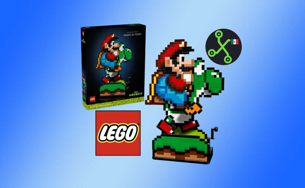 LEGO Super Mario World Mario y Yoshi: este épico set de construcción ya se puede conseguir en México con envío gratis y regalo incluido 