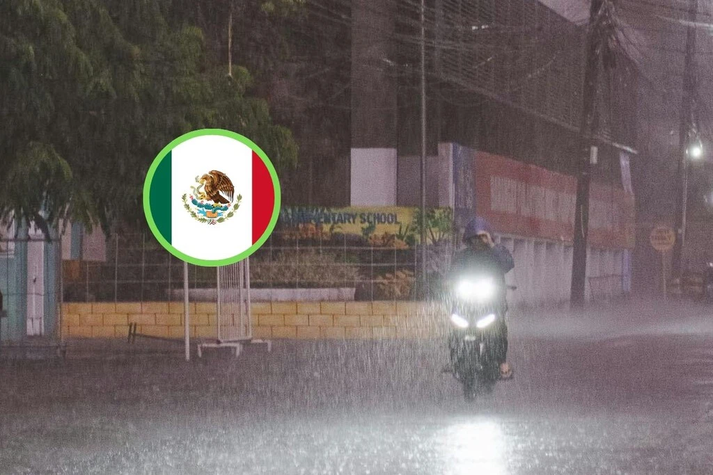 Prepárate para un clima contrastante en México esta semana: lluvias fuertes con granizo y calor extremo 