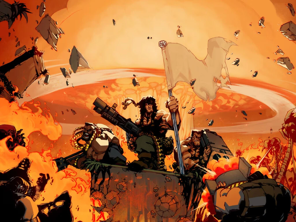 Parece Metal Slug, pero juegas con Rambo, Indiana Jones y hasta Terminator: está en Switch por solo 40 pesos