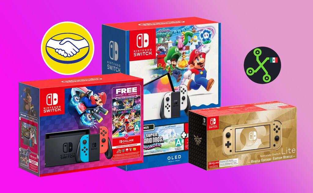 Black Friday 2024 remata los paquetes de Nintendo Switch desde tan solo 3,239 pesos gracias a las promociones bancarias de Mercado Libre