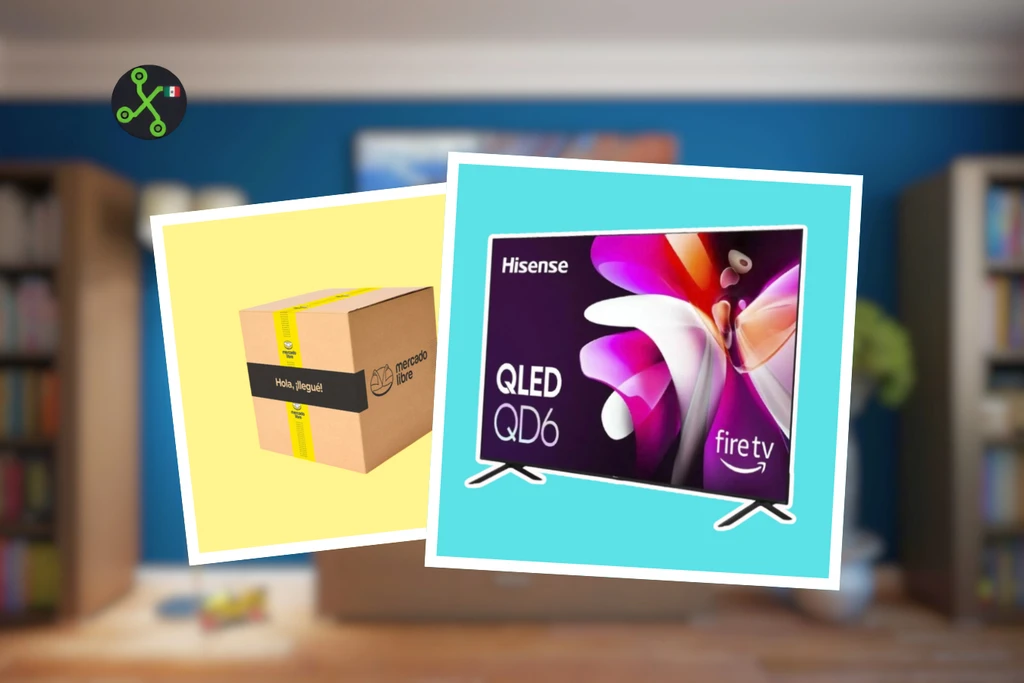 Unboxing Days 2025 en Mercado Libre: con este cupón de descuento puedes llevarte la Smart TV Hisense QD6 en 6,399 pesos 