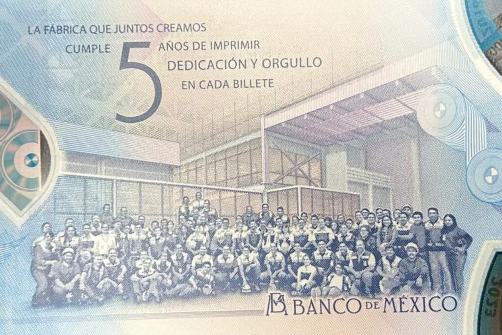 El supuesto billete de 