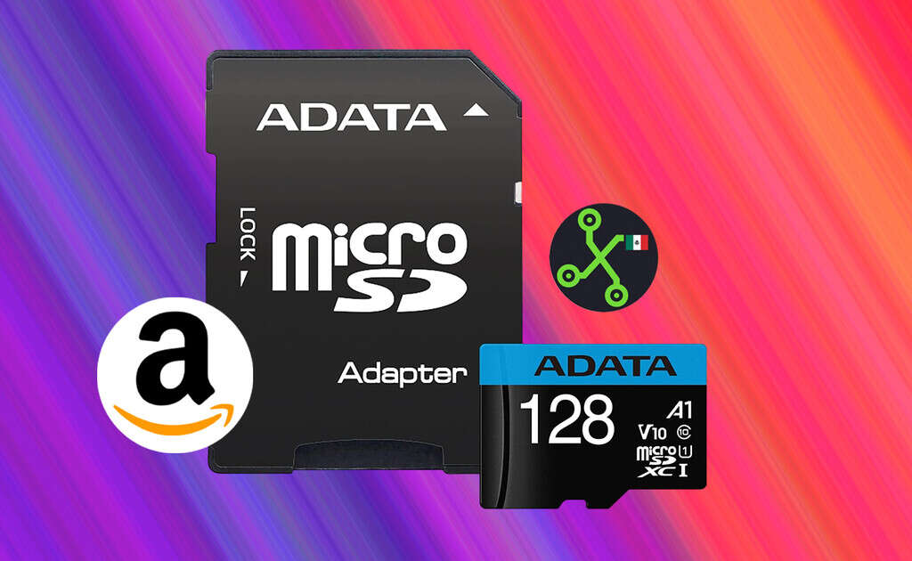 Esta microSD Adata de 128 GB es perfecta para fotos, videos y hasta juegos de consolas portátiles, su precio: solo 211 pesos en Amazon 