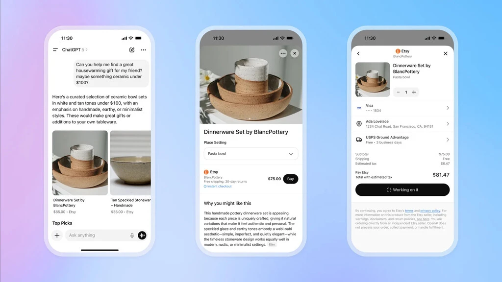 A OpenAI lo de ganar dinero le está yendo regular. Ya sabemos cómo pretende lograrlo: haciendo que ChatGPT compre por ti 