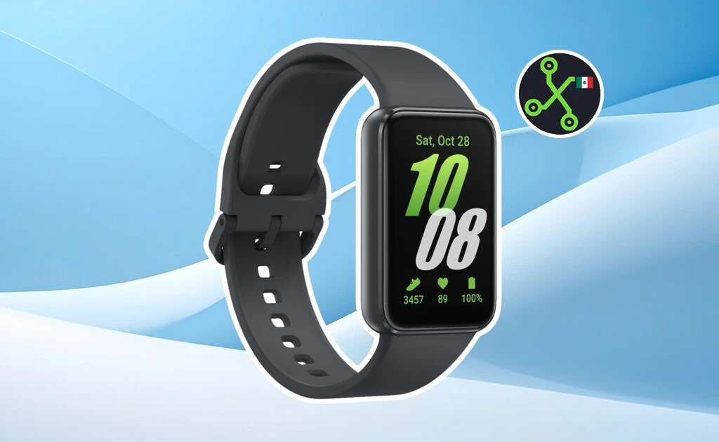 Reloj inteligente barato marca Samsung con monitor de sueño. Su batería le dura hasta 13 días 