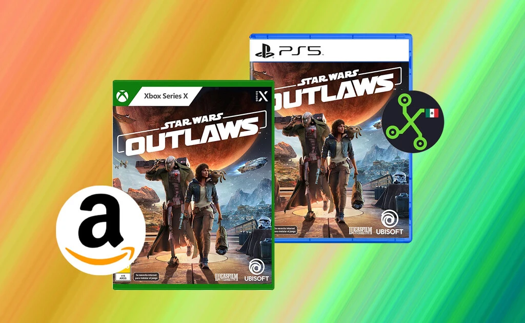 Star Wars Outlaws para PS5 y Xbox Series X se puede apartar en Amazon México sin gastar un solo peso para que te llegue desde el día uno 