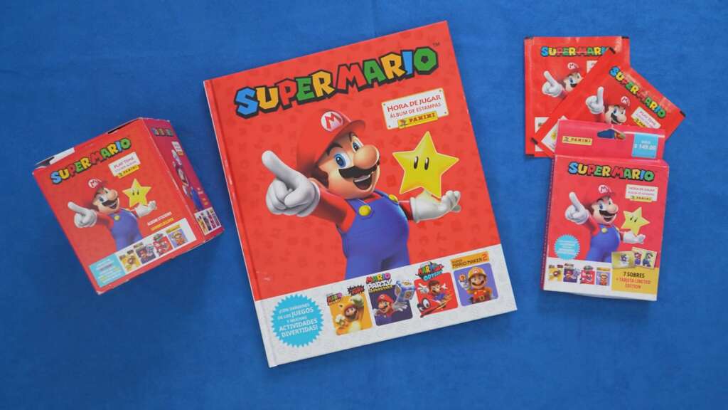 Super Mario Bros. ya tiene su propio álbum de estampas Panini: precio oficial y disponibilidad de tiendas en México