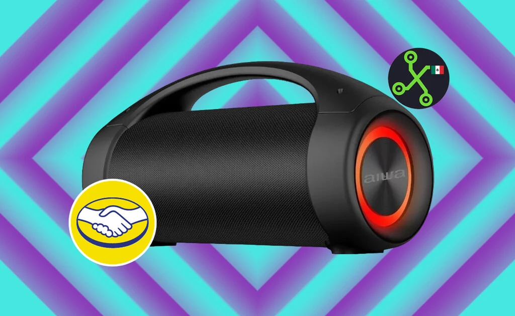 Autonomía y potencia por menos de 999 pesos: esta bocina inalámbrica AIWA tiene un imperdible descuento en Mercado Libre 