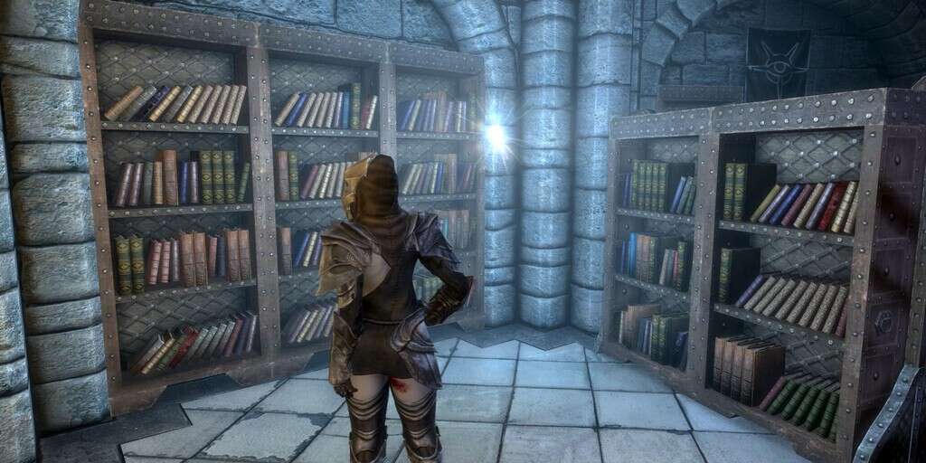 Este jugador de Skyrim decidió leer todos los libros que hay dentro del juego y es como leer tres veces El Hobbit 