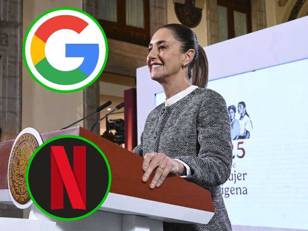 Sheinbaum quiere que plataformas como Google, Netflix y Amazon paguen más impuestos en México: si se niegan, pueden ser bloqueadas 