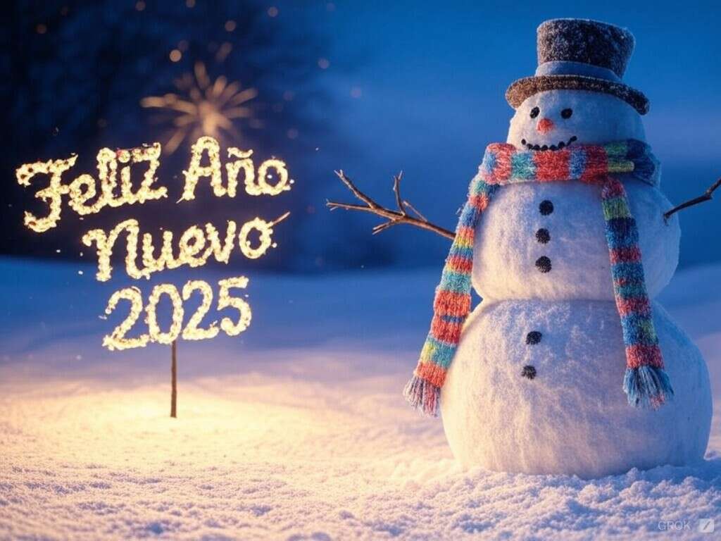 Cómo crear una felicitación de Año Nuevo con IA: quedará muy original y personalizada 