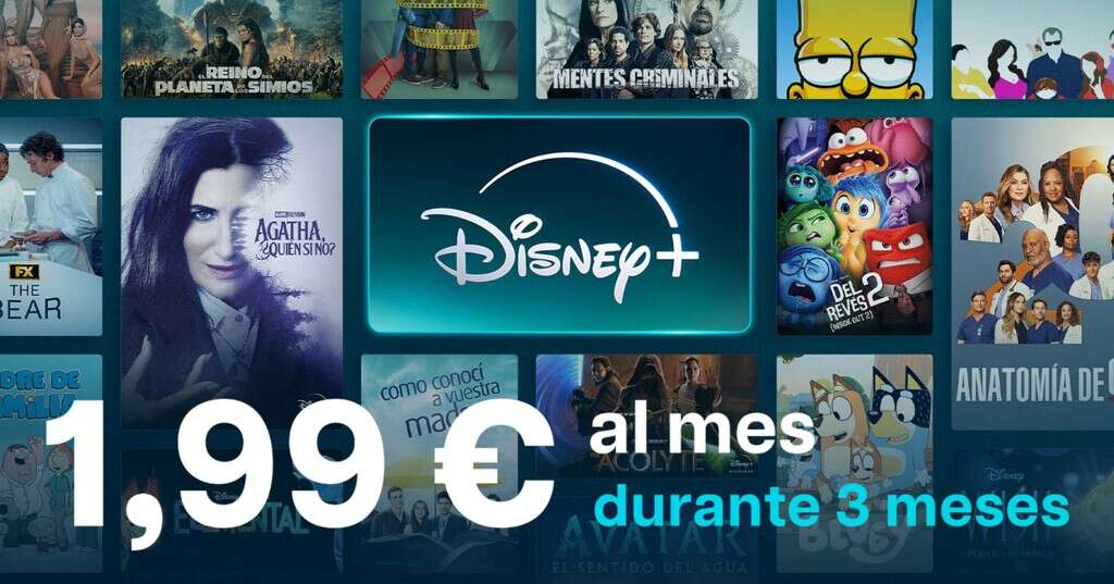 Ahora puedes suscribirte a Disney+ por menos de 2 euros al mes: una nueva oferta para nuevos y antiguos suscriptores 