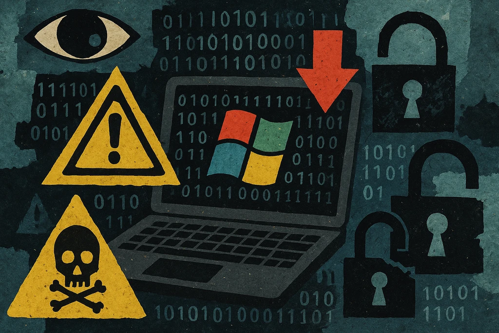 Se bajó Windows desde una web 