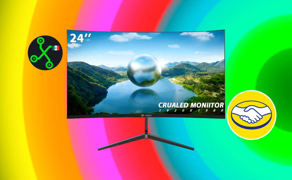 Tener un monitor curvo de 24 pulgadas y 75 Hz por menos de 1,550 pesos es posible gracias a este increíble descuento en Mercado Libre  