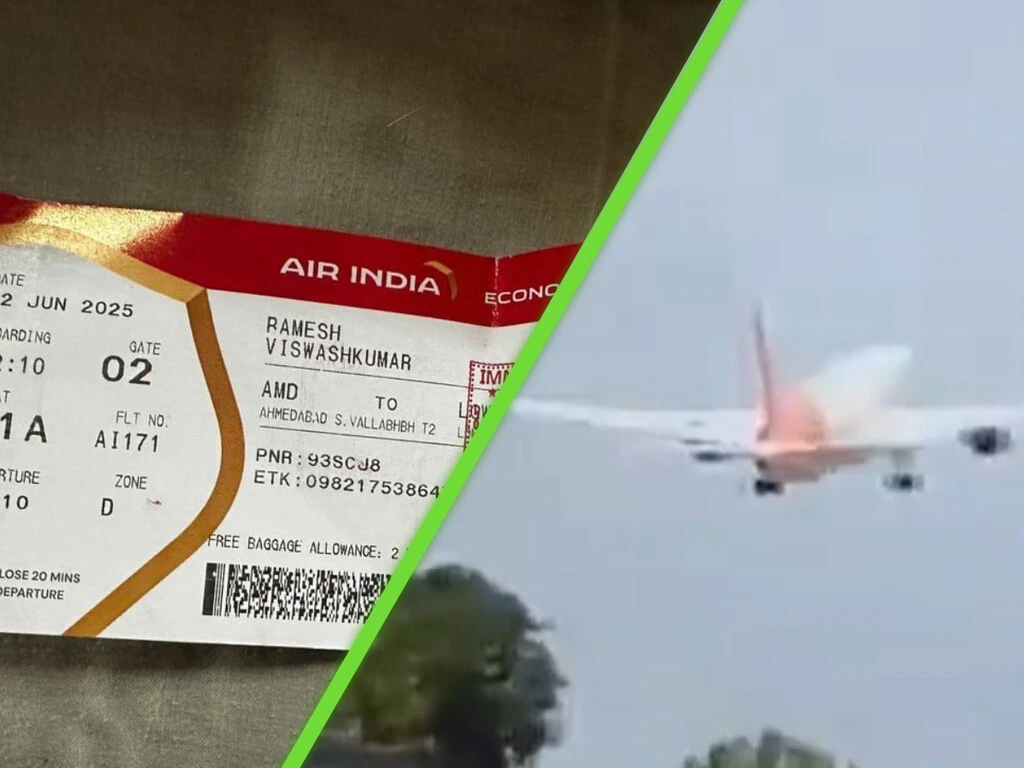 Un Boeing 787 de Air India se estrelló: solo hubo un sobreviviente y en este asiento iba sentado 
