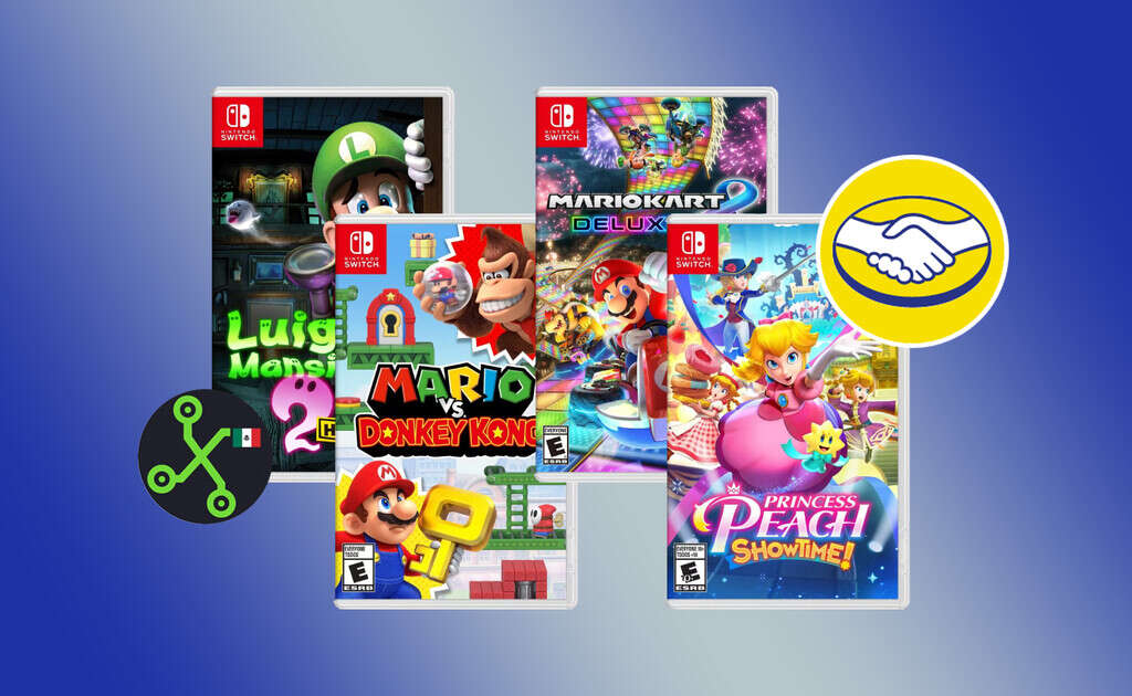 Unboxing Days de Mercado Libre: Luigi's Mansion 2 HD, Mario Kart 8 y más videojuegos de Nintendo Switch, desde 535 pesos 