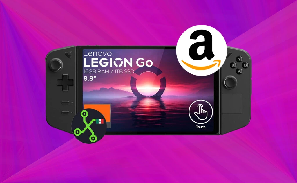 Amazon México tumba el precio de esta Lenovo Legion Go, la poderosa consola de mano con la cual jugar tus juegos de PC  