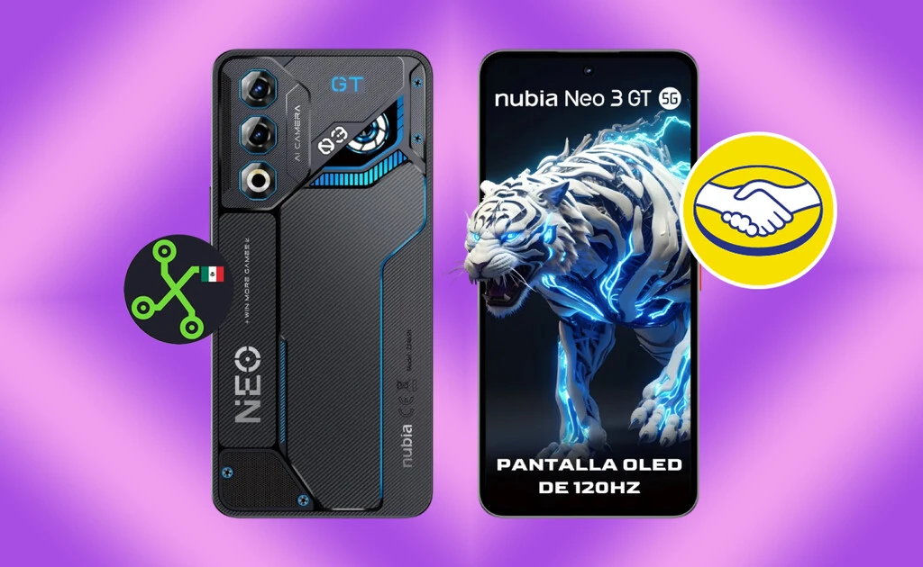 Ya puedes conseguir el nuevo nubia Neo 3 GT en Mercado Libre: un smartphone ideal para juegos por menos de 5,800 pesos 