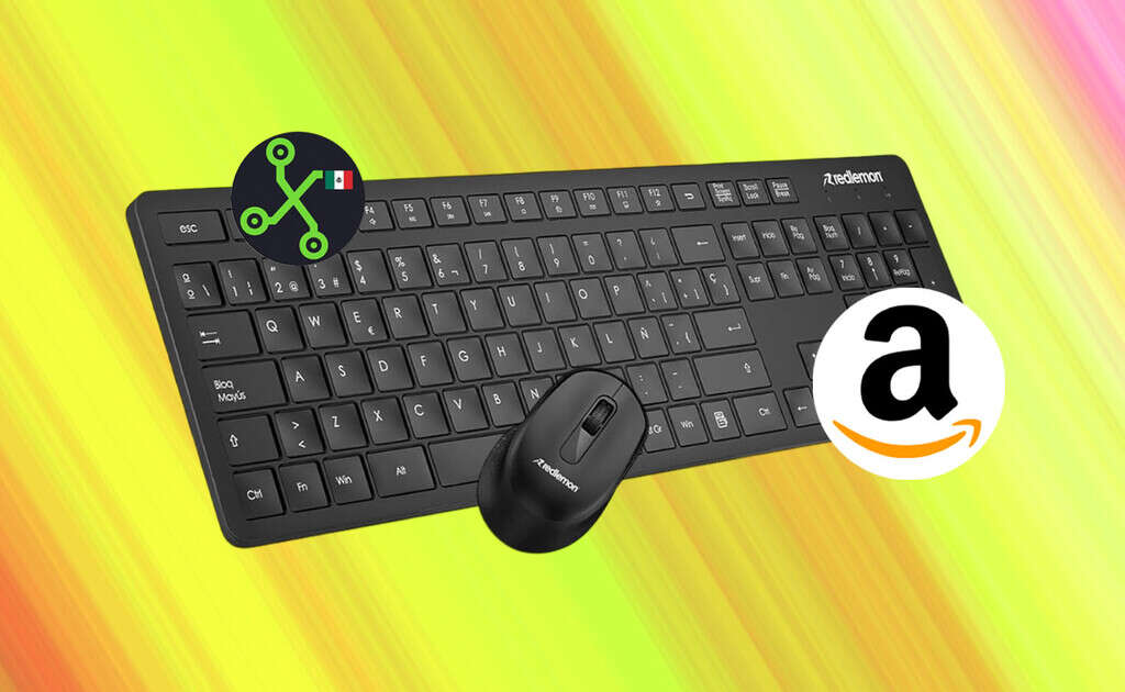 Este kit de teclado y mouse es todo lo que necesitas para completar tu set de PC y cuesta solo 359 pesos en Amazon 