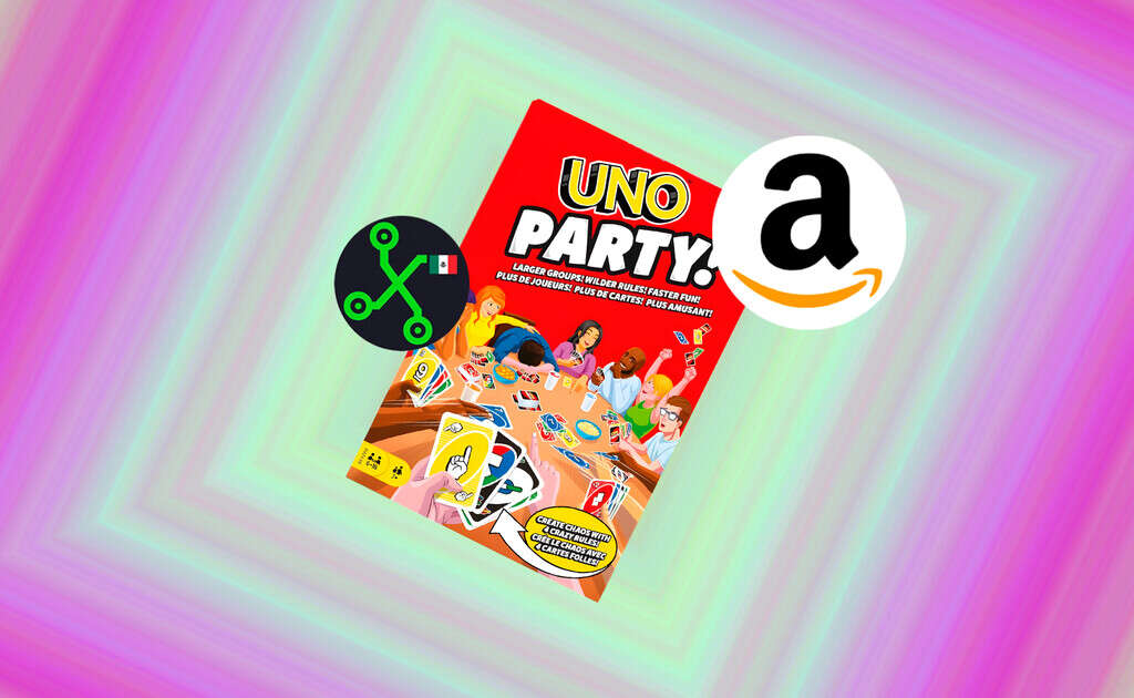 Para que te pelees... digo, para que te diviertas a lo grande con tus amigos: UNO Party en Amazon México por 239 pesos