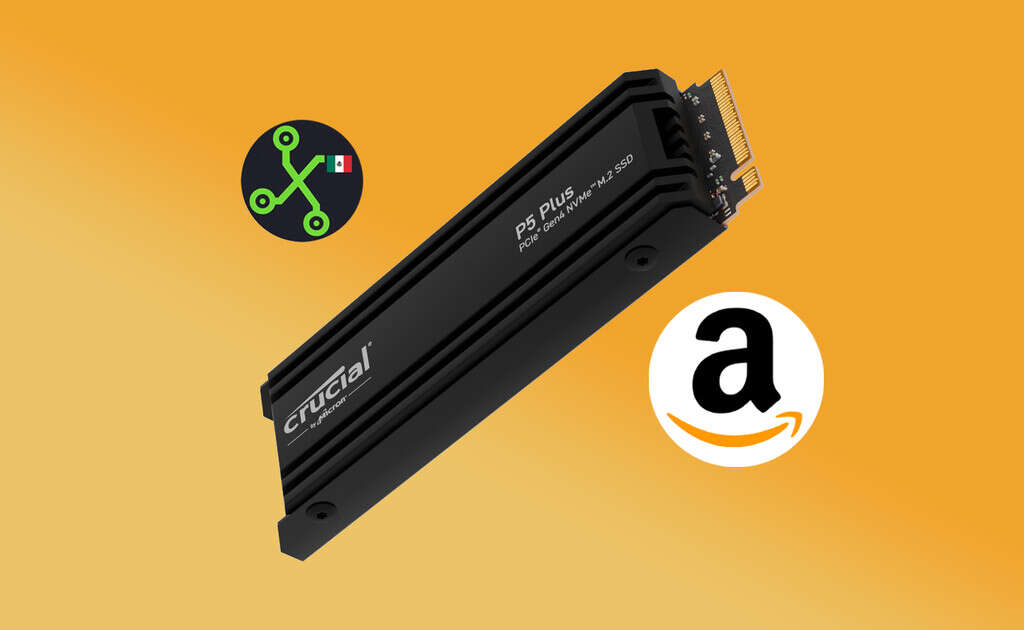 Con las promociones bancarias de Amazon te puedes ahorrar casi 2,000 pesos en este SSD de 2 TB para tu PC o PS5 