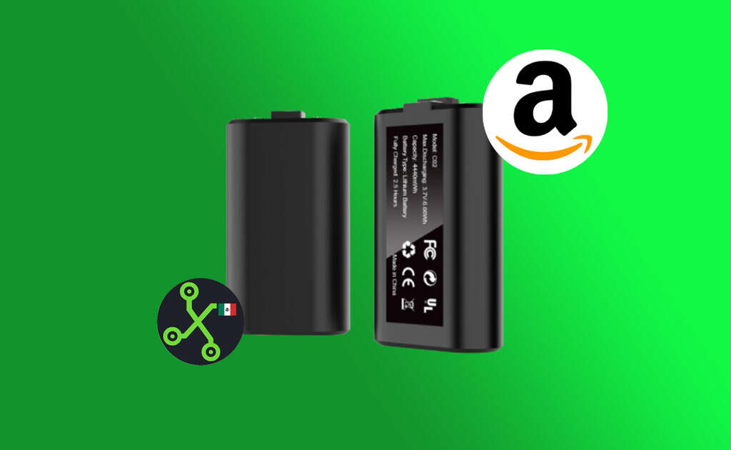 Este paquete incluye dos baterías recargables para Xbox, y lo puedes comprar por menos de 300 pesos en Amazon México 