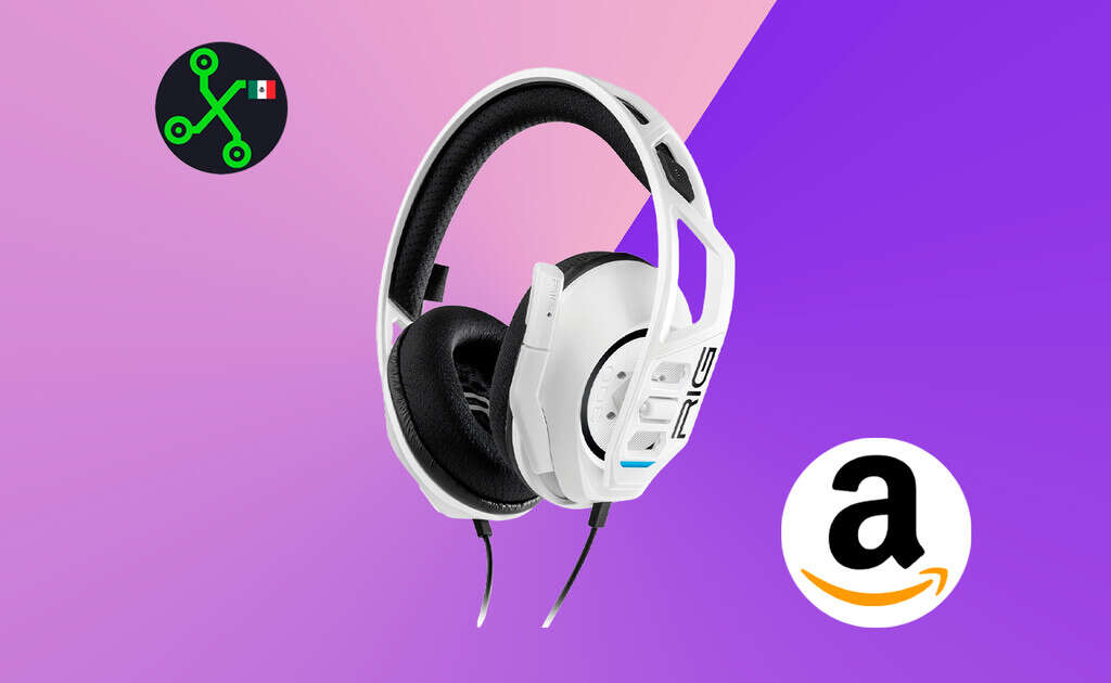 Audífonos gamer con cupón del 50% de descuento en Amazon: drivers de 40 mm, audio Dolby Atmos y conector jack 3.5 mm 