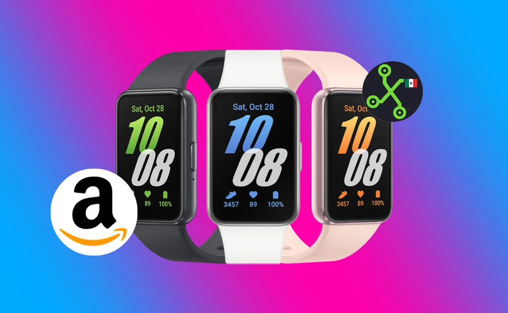 Amazon tira la casa por la ventana el rematar el Samsung Galaxy Fit3 en menos de 800 pesos: con 13 días de batería y resistencia al agua