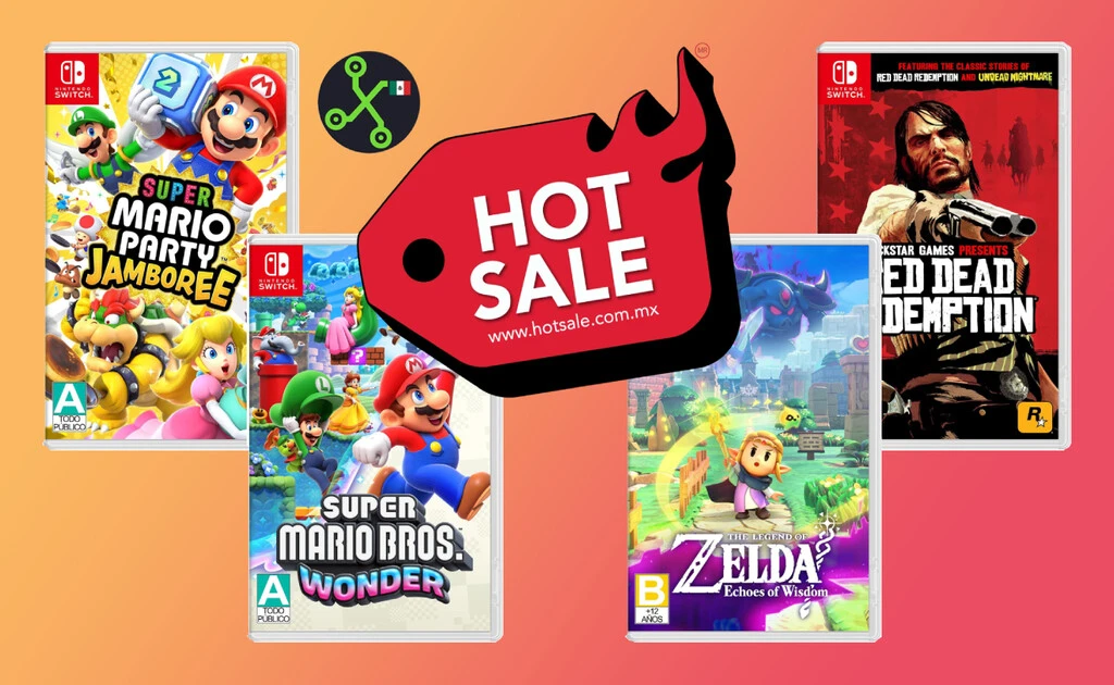 Hot Sale 2025 pulveriza los precios de más de 35 juegos para Nintendo Switch: Mario Kart, Zelda y Metroid Prime desde 330 pesos