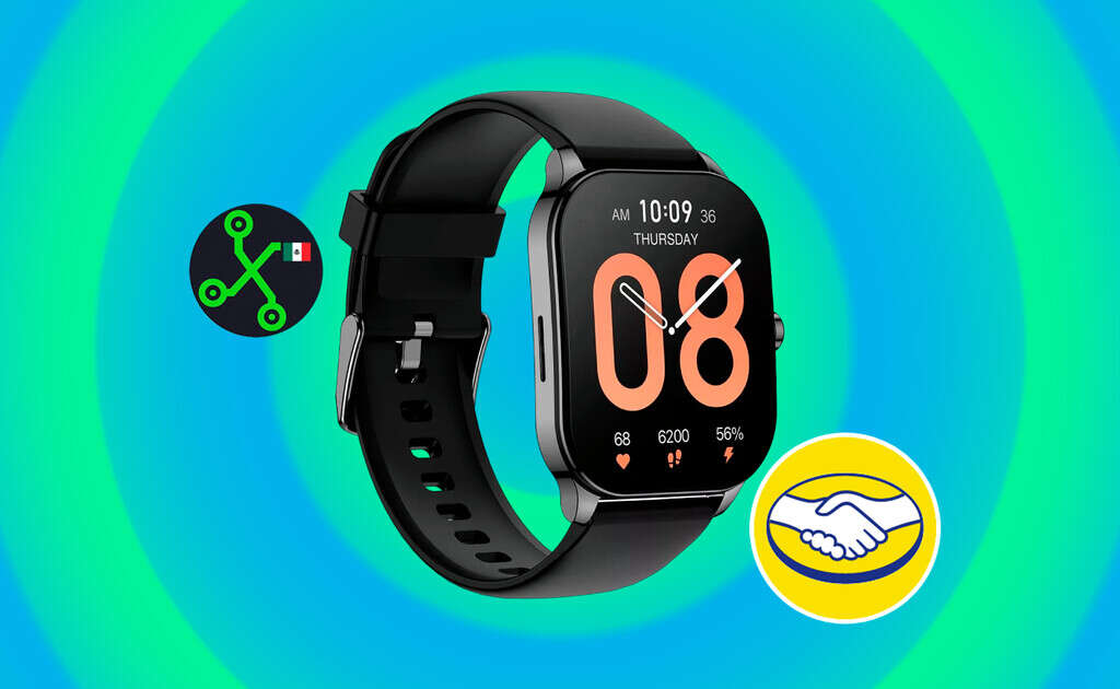 Este smartwatch Amazfit Pop 3s rompe la barrer de los 1,000 pesos en Mercado Libre: pantalla AMOLED y hasta 12 días de batería 